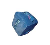 HÔMADICT - Coussin Lilo&Stitch - Stitch & Angel Cube 6 Face - Accessoire Décoratif - Doux et Moelleux - Dimensions 25 X 25 cm - sous Licence Officiel Disney
