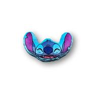 HÔMADICT - Coussin Lilo&Stitch - Tête Stitch - Accessoire Décoratif - Doux et Moelleux - Dimensions 40 X 40 cm - sous Licence Officiel Disney