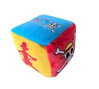 HÔMADICT - Coussin One Piece - Lufy Cube 6 Face - Accessoire Décoratif - Doux et Moelleux - Dimensions 25 X 25 cm - sous Licence Officiel One Piece