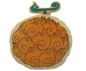 Homadict - Coussin One Piece - Mera Mera - Accessoire Décoratif - Doux et Moelleux - 40 X 40 cm - Licence Officielle