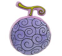 Homadict - Coussin One Piece - Mogu Mogu - Accessoire Décoratif - Doux et Moelleux - Dimensions 40 X 40 cm - Licence Officielle