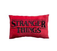 HÔMADICT Coussin Stranger Things au Logo de la série - sous Licence Officielle - Taille 40 centimètres