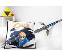 Lyo Nintendo Coussin Zelda Princess Group Premium Broderie Noir