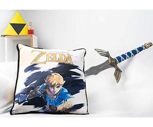Homadict - Coussin Zelda - Groupe princesse - Accessoire Décoratif - Doux et Moelleux - 40 X 40 cm - Licence officielle