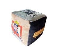 HÔMADICT Personnage Naruto Cube 6 Face - Accessoire Décoratif - Doux et Moelleux - Dimensions 25 X 25 cm - sous Licence Officiel Naruto