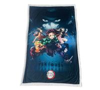 HÔMADICT Plaid Sherpa 100X150 CM Demon Slayer Flying