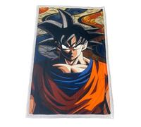 Homadict Plaid Sherpa Dragon Ball Z - 100x150cm - Couverture Polaire Douce & Chaude - Saiyen vs Déstructeurs - Qualité Elevée & Confortable - Licence Officielle
