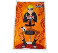 Homadict Plaid Sherpa Naruto - 100x150cm - Couverture Polaire Douce & Chaude - Naruto Ramen - Qualité Elevée & Confortable - Licence Officielle