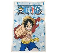 Homadict Plaid Sherpa One Piece - 100x150cm - Couverture Polaire Douce & Chaude - Luffy - Qualité Elevée & Confortable - Licence Officielle