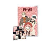 Homadict Plaid Sherpa Spy X Family - 100x150cm - Couverture Polaire Douce & Chaude - Qualité Elevée & Confortable - Licence Officielle