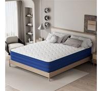 HOMAVO Matelas 90x190 Ressorts Ensachés H3 Ferme, Soutien Ergonomique 7 Zones, Matelas Orthopédique 22 cm, Hypoallergénique, Confort Hôtel
