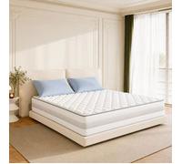 HOMAVO Matelas 90x200x25 cm, Ressorts ensachés, H3 H4 Réversible, 7 Zones, Soutien Confort, Santé du Dos, Certifié OEKO