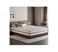 HOMAVO Matelas à Ressorts 80x200 cm - 25 cm d'Epaisseur, 7 Zones de Confort, Soutien Equilibré, Certifié OEKO-TEX