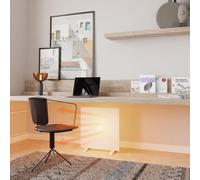 Hombli HBIR-0109, Radiateur électrique infrarouge, IP24, Intérieur, Sol, Mur, Blanc, Métal