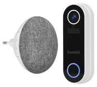 Hombli Smart Doorbell Pack, Noir, Blanc, Maison, Bureau, IP65, Plastique, IR, 2 voies