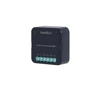Hombli Smart Switch Module Duo | Module de Commutateur Mural WiFi Télécommandable | 100-240V, Jusqu'à 10A Max, 2300W Max ou 250W pour LED | Clip de Montage Inclus | Commande Vocale via Alexa, Google