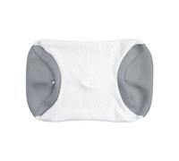 HOMCA Taie d'oreiller de Remplacement Lavable, Convient aux oreillers PL08-65x40x9/11cm