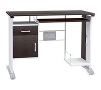 HOMCOM Bureau d'Ordinateur Design Tricolore 100L x 52l x 75H cm Aosom France