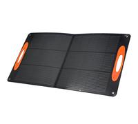 HOMCOM Chargeur Solaire 100W Pliable avec Ports USB-A et USB-C pour Recharge Rapide, IP67, Noir