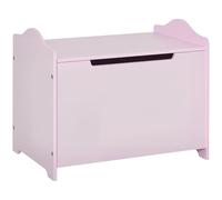 Coffres à jouets - HOMCOM - boîte à jouets malle rangement enfant vérin pneumatique - MDF - 60x40x48cm - rose