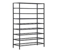 HOMCOM Étagère à vin Rack pour Bouteilles Range-Bouteilles capacité 54 Bouteilles dim. 63L x 25l x 91H cm métal Noir