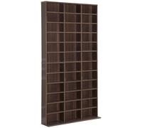 HOMCOM - bibliothèque - Bois - 102x24x195cm - Marron