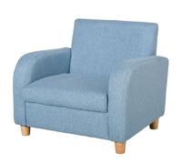 HOMCOM - fauteuil pour enfants - Lin - 49x45x44cm - Bleu