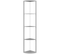 HOMCOM Lampadaire LED 5 niveaux dimmable avec étagères, changement de couleur RGB, télécommande