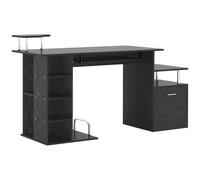 Homcom Luxe Parc enclos modulable pour Chien 8 Panneaux Porte verrouillable Acier époxy Noir