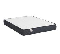 HOMCOM Matelas 140x190cm, Matelas 2 Personnes, Mousse à Mémoire de Forme, 20cm d'Épaisseur, Mousse Découpée en Vagues et Bords Renforcés, Certifié Oeko-Tex, Fermeté Moyenne