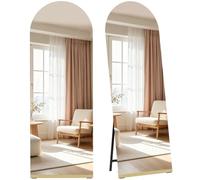 HOMCOM Miroir courbé Pleine Longueur au Sol 160x50 cm sans Cadre
