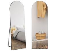 Miroir sur pied ou mural dim. 50L x 150H cm ton noir Noir G