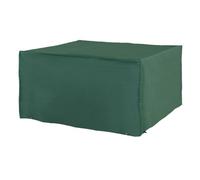 HOMCOM Outsunny Housse de Protection Étanche Housse Salon de Jardin 600D Oxford Tissu Bâche Salon de Jardin Extérieur Imperméable rectangulaire 135L x 135l x 75H cm Vert