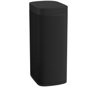 HOMCOM Poubelle de Cuisine Automatique 50L, Poubelle à Capteur de Mouvement, Fonctionne sur Piles, 26,5x35,5x68cm, Noir