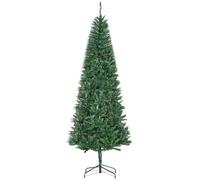 HOMCOM Sapin de Noël sapin artificiel Ø 91 x 210H cm 865 Branches épines Imitation Nordmann Grand réalisme Vert Aosom France