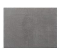 HOMCOM Tapis salon 160 x 120 cm tapis à poils longs, lavable en machine, antidérapant, en fausse fourrure, gris clair