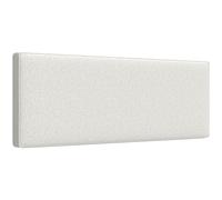 HOMCOM Tête de lit rembourrée avec aspect lin flottant - 160 x 60 cm - Tête de lit - Coussin mural pour tête de lit - Oreiller pour chambre à coucher - Blanc crème