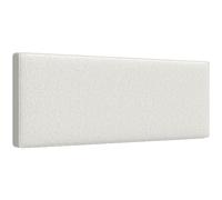 HOMCOM Tête de lit rembourrée Flottante 160x60 cm Blanc crème | Tête de lit coussin mural aspect lin pour lits et banquette, chambre