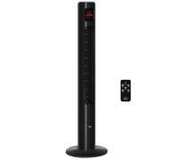 HOMCOM - Ventilateur Colonne - ABS - 31.5x31.5x117cm - Noir