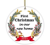 Home 2021first Tree Ornaments Home Christmas OrnamentOrnement de Ornement in Christmas Ornaments2021 2021Family Decoration & Hangs déco-4116