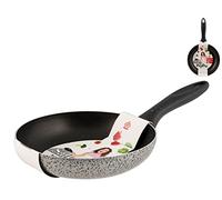 Home Accueil Salt Pepper Poêle avec revêtement Anti-adhésif, 20 cm, Aluminium, Noir/Gris