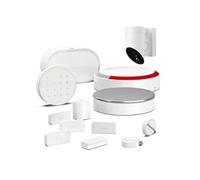 SOMFY 1875348 - Home Alarm Advanced - Pack video extérieur - Alarme Maison GSM sans Fil Connecté Wifi - Caméra de surveillance