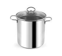 HOME Asparagera Couvercle en Acier Inoxydable Panier 20 Préparation des Aliments Ada