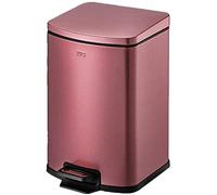 Home Bouteille avec Bouchon doseur, Verre, Transparent, 190 CC, Rose Gold, Medium
