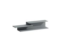 Home collection étagère 'lay' en céramique 690x140x155 mm graphite mat - LAUFEN H8777727580001