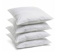 Home Collection Lot de 4 Oreillers Souples 60x60cm - Traitement Anti-acariens - BLEU CALIN