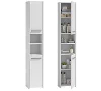 Home Collective Armoire de salle de bain, armoire haute, étagère de salle de bain, machine à laver, sèche-linge, WC, 30 x 170 x 30 cm (l x H x P)