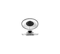 HOME Couvercle en Verre B/Ustensile de Cuisine en Acier Inoxydable Cm14
