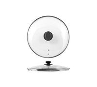 HOME Couvercle en Verre B/Ustensile de Cuisine en Acier Inoxydable Cm30