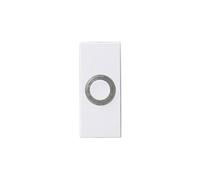Home D534WE Bouton de sonnette blanc